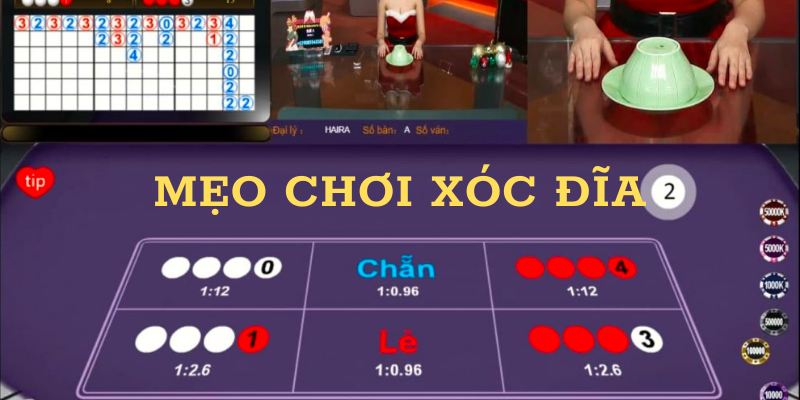 mẹo chơi xóc đĩa